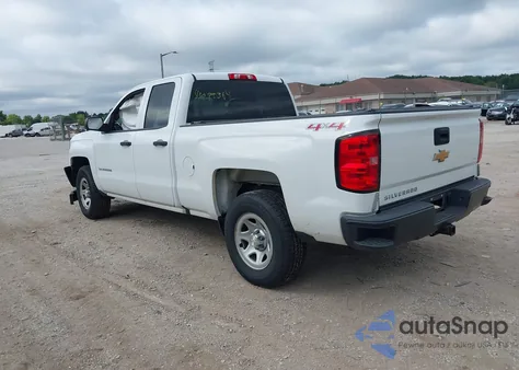 2017 Chevrolet Silverado Wt из США, поврежденный, VIN 1GCVKNEH9HZ343134